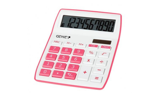 Genie 840 P calculator Desktop Display Pink, White