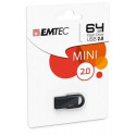 Emtec D250 Mini USB flash drive 64 GB USB Type-A 2.0 Black