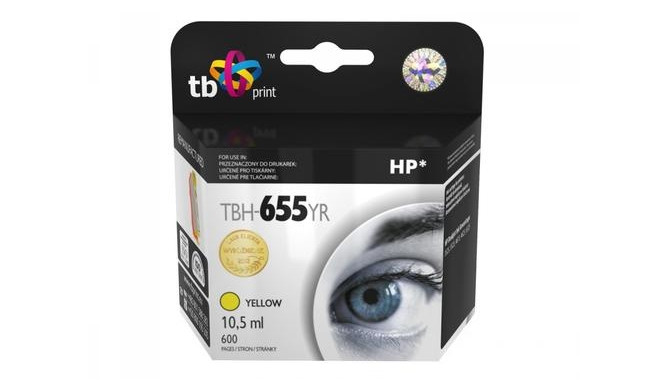 TB Print TBH-655YR ink cartridge 1 pc(s) Yellow
