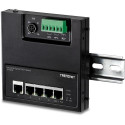 Trendnet TI-PG50F network switch Unmanaged Power over Ethernet (PoE) Black