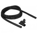 DeLOCK 18835 cable protector Cable floor protection Black