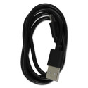 2GO 795201 USB cable 1 m USB B Micro-USB B Black