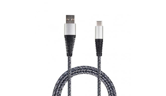 2GO 795953 USB cable 1 m USB 3.2 Gen 1 (3.1 Gen 1) USB B USB C Silver