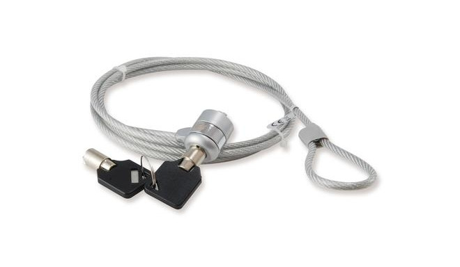 Conceptronic CNBSLOCK15 cable lock Silver 1.5 m