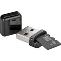 Goobay USB-A 2.0, MicroSD, 480 Mbit/s, black