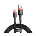 Baseus CATKLF-B91 mobile phone cable Black, Red 1 m USB A USB C