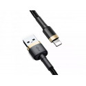 Baseus CALKLF-RV1 lightning cable 3 m Gold, Black