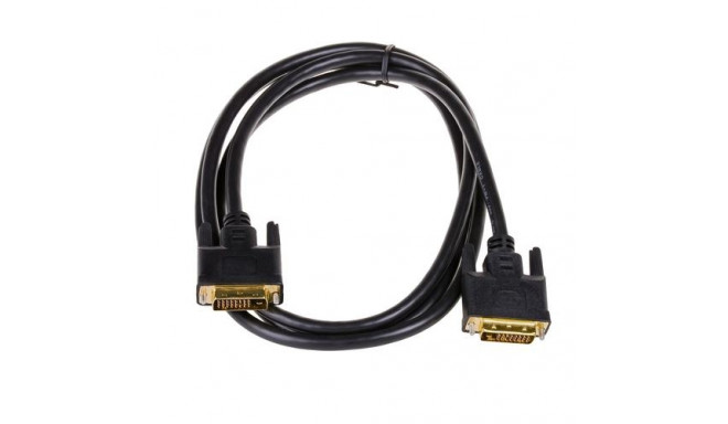 Akyga AK-AV-06 DVI cable 1.8 m DVI-D Black