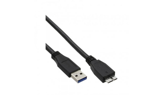 InLine 4043718153800 USB cable USB 3.2 Gen 1 (3.1 Gen 1) 2 m USB A Micro-USB B Black