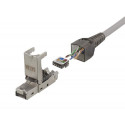 Deltaco MD-106 wire connector RJ-45 Metallic