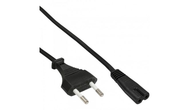 InLine 4043718083985 power cable Black 3 m CEE7/16 C7 coupler