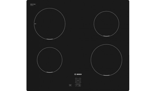 Bosch Serie 2 PUG611AA5E hob Black Countertop 60 cm Zone induction hob 4 zone(s)