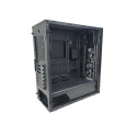 Zalman Z1 Plus ATX Mid Tower PC Case Pre-installed 2 x 120mm blue LED fan in front 1 Midi Tower Blac