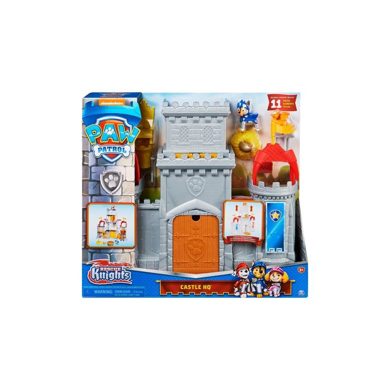  Paw Patrol, Rescue Knights Castle HQ Transforming 11