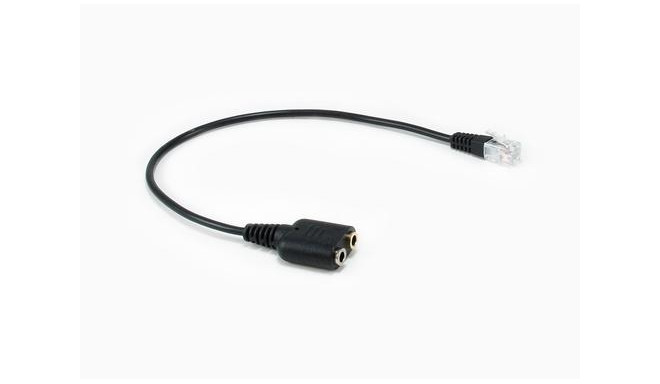 Equip RJ9 to 3.5mm Headset Audio Adapter