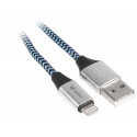 Tracer TRAKBK46269 lightning cable 1 m Black, Blue, Silver