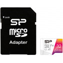 Silicon Power memory card microSDHC 32GB Elite + adapter