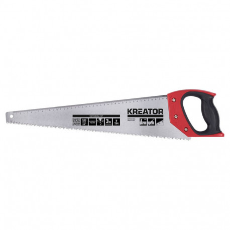 Käsisaag 500mm 7TPI KRT801003 KREATOR