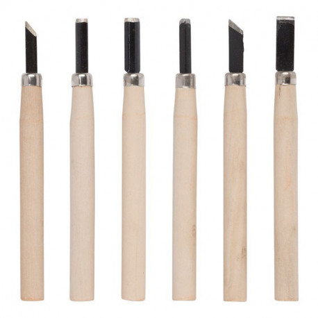 Peitlite komplekt puidule (6 tk.) Kreator