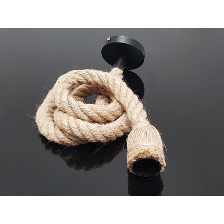 Jute pendant lamp holder 1.5 meters 1xE27