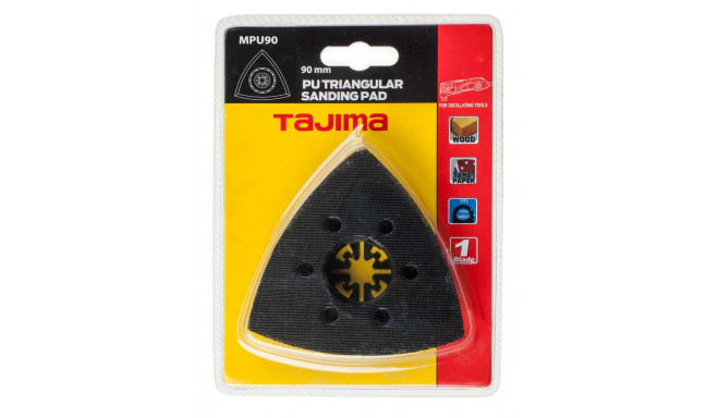 Multitool triangular sanding pad PU 90mm