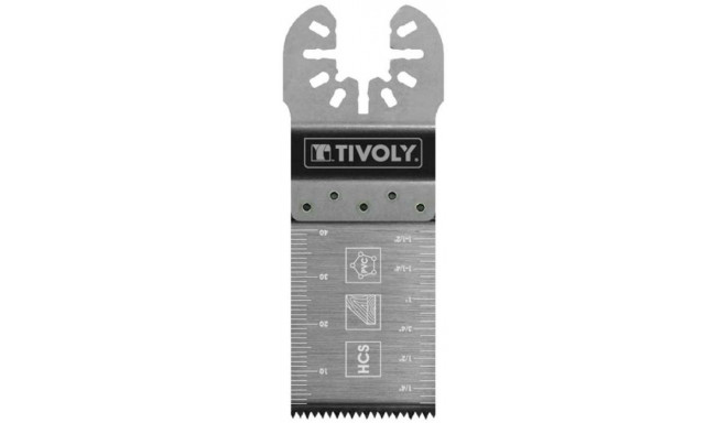 Полотно Multitool 34x40мм, HCS (закаленные зубья), по дереву