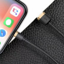 Baseus CALKLF-CV1 lightning cable 2 m Black, Gold