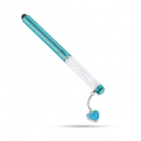 Ballpoint Pen with Touch Pointer Morellato J010680 Turquoise