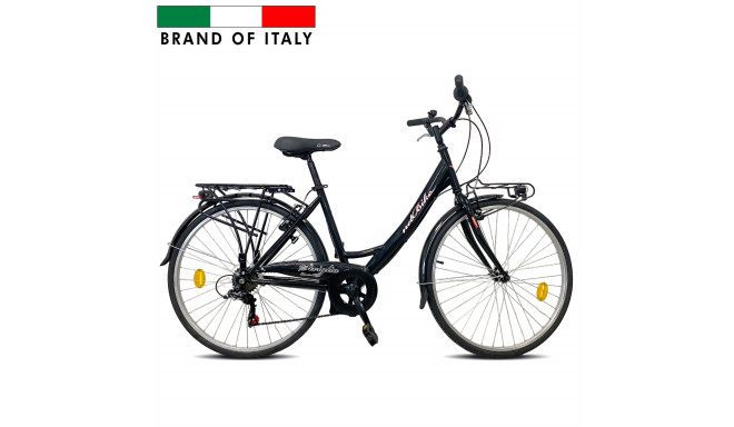 Netbike 26 Siviglia City Bike Frame Size M Black