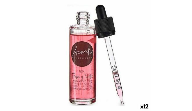 Vees lahustuv essents Acorde 50ML-G-DROPPER 50ML-G-DROPPER Maasikas Vanillikaste 50 ml (12 Ühikut)