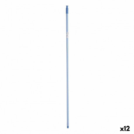 Broom handle FSRNI13-1 FSRNI13-1 Blue Metal 2,3 x 130 x 2,3 cm Stripes (12 Units)