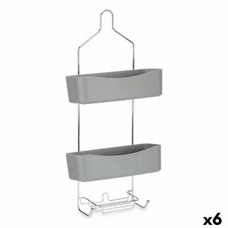 Vannitoariiul Berilo W7072 - 383 Hall Metall Plastmass 28 x 60 x 14 cm (6 Ühikut)