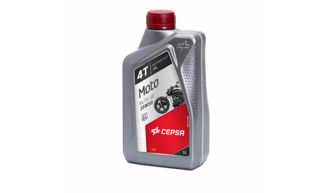 Engine Lubricating Oil Cepsa Route 66 1 L Motorcycle 15W50