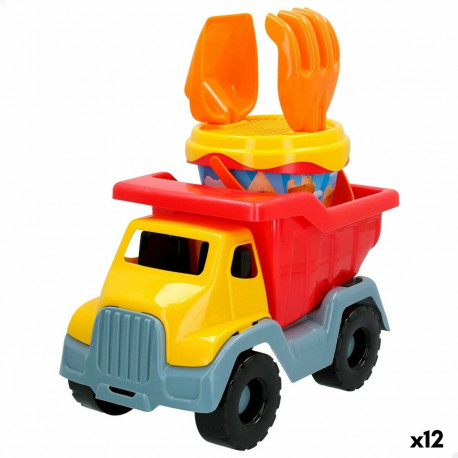 Rannalelude komplekt Colorbaby MR CRABY CONSTRUCTION polüpropüleen (12 Ühikut)