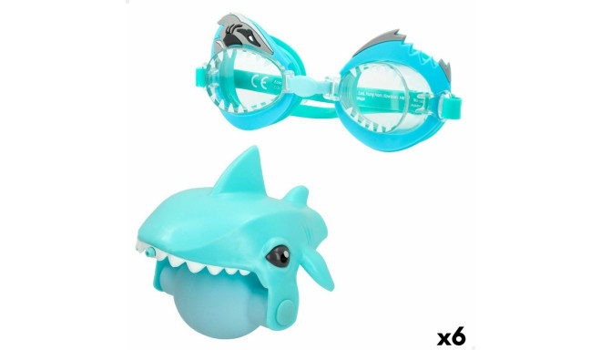 Water Pistol Eolo Shark 13,5 x 5,5 x 3 cm (6 Units)