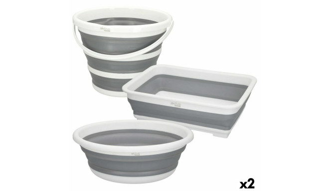 Bucket set Aktive Foldable 2 Units