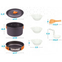 Kitchen Set Aktive 16 x 8,9 x 16 cm Aluminium Plastic (4 Units)