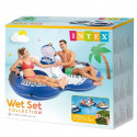 Inflatable Wheel Intex River Run 2 Sinine Valge 243 x 51 x 157 cm (3 Ühikut)