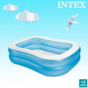 Inflatable pool Intex Blue White 203 x 48 x 152 cm 540 L (3 Units)