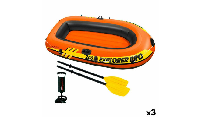 Inflatable Boat Intex Explorer Pro 200 3 Units 196 x 33 x 102 cm