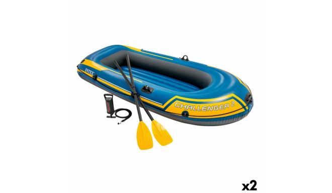 Inflatable Boat Intex Challenger 2 2 Units 236 x 41 x 114 cm