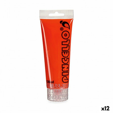 Akrila krāsa Pincello AC120-7 Sarkans 120 ml (12 gb.)
