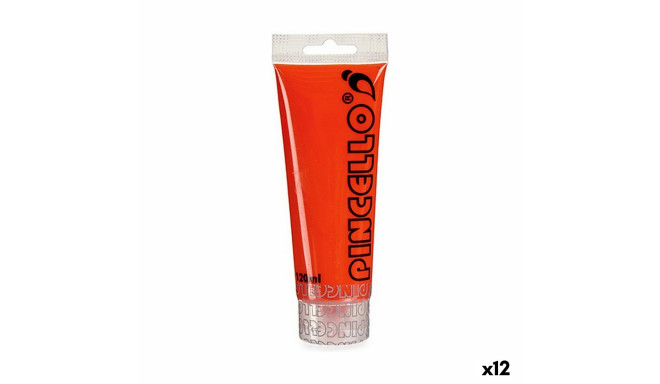 Akrüülvärv Pincello AC120-7 Punane 120 ml (12 Ühikut)