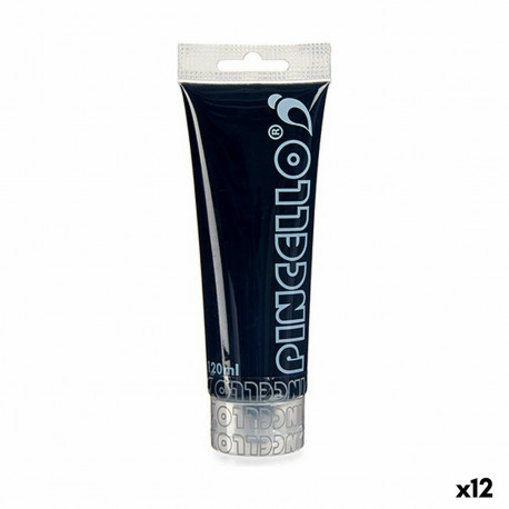 Acrylic paint Pincello AC120-12 Black 120 ml (12 Units)