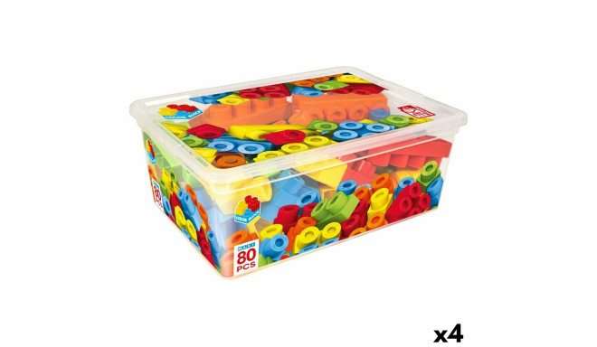 Construction set Color Block Basic 80 Pieces (4 Units)