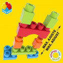 Konstruktsioon komplekt Color Block Basic 80 Tükid, osad (4 Ühikut)