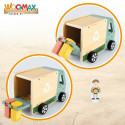 Garbage Truck Woomax 8 Pieces Toy 24 x 15 x 13,5 cm (4 Units)