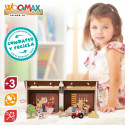 Playset Woomax Farm 19 x 18 x 19 cm 9 Pieces 4 Units