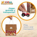 Playset Woomax Ferma 19 x 18 x 19 cm 9 Daudzums 4 gb.