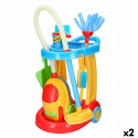Cleaning Trolley with Accessories PlayGo 30,5 x 67 x 37 cm 2 Units